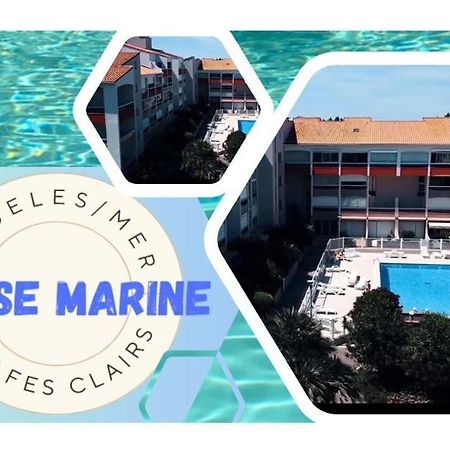 La Brise Marine ~ 300M Mer~Piscine~Clim~Wifi~Calme Argeles-sur-Mer Ngoại thất bức ảnh