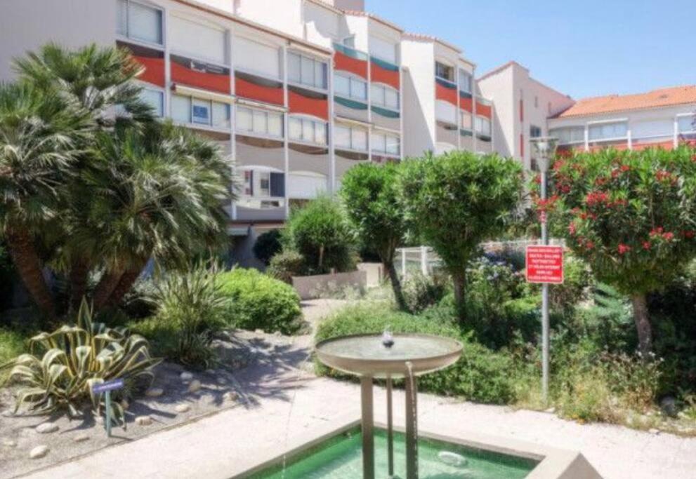 La Brise Marine ~ 300M Mer~Piscine~Clim~Wifi~Calme Argeles-sur-Mer Ngoại thất bức ảnh